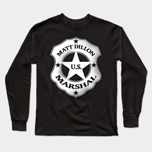 US Marshal Matt Dillon - Gunsmoke Long Sleeve T-Shirt